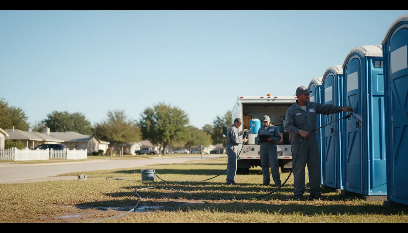 Long-Term Portable Toilet Rental in Laceys Spring, AL near me